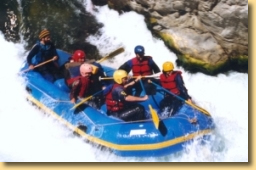 Today learning Spanish, in the evening you go rafting - learning Spanish at Language Pucon.